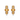 Citrine Cluster Hoop Earrings– 925 Sterling Silver | Fine Jewelry