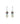 White Pearl With Multi Stone 13.20ctw Hook Earrings In 925 Sterling Silver