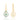 Alexandrite Hoop Earrings – 9KT Yellow Gold | Fine Jewelry