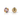 Multi Sapphire Stud Earrings – 9KT Yellow Gold | Fine Jewelry