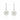 Opal & Topaz Cluster Drop Earrings – 925 Sterling Silver