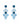 Blue Topaz Drop Stud Earrings – 925 Sterling Silver | Fine Jewelry