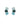 Blue Topaz 1.30ctw Push Post Earrings In 925 Sterling Silver