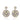 Multi-Gemstone Floral Stud Earrings – 9KT Yellow Gold | Fine Jewelry Yellow Gold