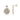 Multi Stone Floral Stud Earrings – 9KT Yellow Gold | Fine Jewelry