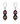 Peacock Pearl Drop Earrings– 925 Sterling Silver | Fine Jewelry