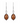 Brown Pearl Hook Earrings – 925 Sterling Silver | Pearl Jewelry