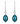 Peacock Green Pearl Hook Earrings – 925 Sterling Silver | Pearl Jewelry