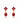 Burmese Ruby Stud Earrings – 9KT Yellow Gold | Fine Jewelry Yellow Gold