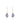 Tanzanite With Diamond EF-VS 1.20ctw Lever Back Earrings In 9KT Yellow Gold