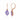 Tanzanite Cluster Leaver Back Earrings – 9KT Yellow Gold | Fine Jewelry