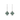 Indian Alexandrite & Diamond Lever-Back Earrings in 9K Yellow Gold White Gold