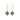 Indian Alexandrite & Diamond Lever-Back Earrings in 9K Yellow Gold Rose Gold