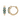 Indian Alexandrite and Diamond Hoop Earrings in 9K Yellow Gold