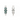 Indian Alexandrite and Diamond Hoop Earrings in 9K Yellow Gold