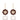 Red Garnet & White Opal Flower Earrings – 925 Sterling Silver | Modern Design