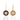 Red Garnet & White Opal Flower Earrings – 925 Sterling Silver | Modern Design