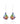 Multi-Gemstone Dangle Earrings – 925 Sterling Silver | Fine Jewelry