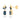 London Blue Topaz & Diamond Drop Earrings – 9KT Yellow Gold | Fine Jewelry