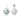 Alexandrite Floral Circle Drop Earrings – 9KT Yellow Gold | Fine Jewelry