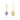 Tanzanite & Diamond Halo Earrings – 9KT Yellow Gold | Fine Jewelry