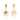 Multi-Sapphire & Diamond Pear Drop Earrings – 9KT Yellow Gold | Fine Jewelry