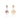 Multi-Sapphire & Diamond Pear Drop Earrings – 9KT Yellow Gold | Fine Jewelry