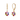 Multi-Sapphire Floral Cluster Earrings – 9KT Yellow Gold | Fine Jewelry