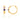 Multi-Sapphire Vertical Bar Hoop Earrings – 9KT Yellow Gold | Fine Jewelry