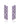 Multi-Gemstone Hoop Earrings in 925 Sterling Silver Amethyst