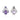 Multi-Gemstone Filigree Heritage Stud Earrings in 925 Sterling Silver