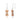 Multi-Gemstone Floral Bloom Drop Earrings in 925 Sterling Silver