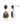 Elegant Tiger Eye 14.30ctw Push Post Earrings In 925 Sterling Silver