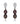 Peacock Pearl 9.00ctw Push Post Earrings In 925 Sterling Silver