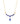 Tanzanite AA Necklace – 9KT Yellow Gold | Luxury Jewelry