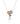 Multi-Gemstone Cluster and Pear Pearl Drop Necklace in 925 Sterling Silver