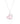 Pink Heart Necklace – 925 Sterling Silver | Enamel Jewelry