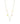 Pearl With Enamel Yellow Gold Plated Necklace In 925 Sterling Silver