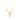Tanzanite Y-shaped Necklace – 9KT Yellow Gold | Fine Jewelry