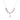 Pink Tourmaline Necklace – 9KT Yellow Gold | Fine Jewelry