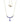 Tanzanite AA 1.10ctw 50cm Necklace In 9KT Yellow Gold