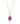 Pink Tourmaline Oval Pendant – 9KT Yellow Gold | Fine Jewelry Yellow Gold