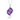 Amethyst Leaf Pavé Pendant – 925 Sterling Silver | Luxury Jewelry