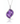Amethyst Leaf Pavé Pendant – 925 Sterling Silver | Luxury Jewelry
