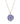 Tanzanite AA With Diamond EF-VS 6.90ctw Pendant With Chain In 9KT White Gold