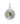 Alphabet Initial Charm Letters – 925 Sterling Silver / Silver Plated Personalized Pendant Sterling silver A