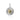 Alphabet Initial Charm Letters – 925 Sterling Silver / Silver Plated Personalized Pendant Sterling silver B