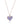 Tanzanite AA 1.60ctw Pendant With Chain In 9KT Yellow Gold