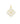 Elegant YGP Enamel Pendant With Chain In 925 Sterling Silver