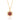 Ruby & Diamond Vintage Halo pendant – 9KT Yellow Gold | Fine Jewelry Yellow Gold